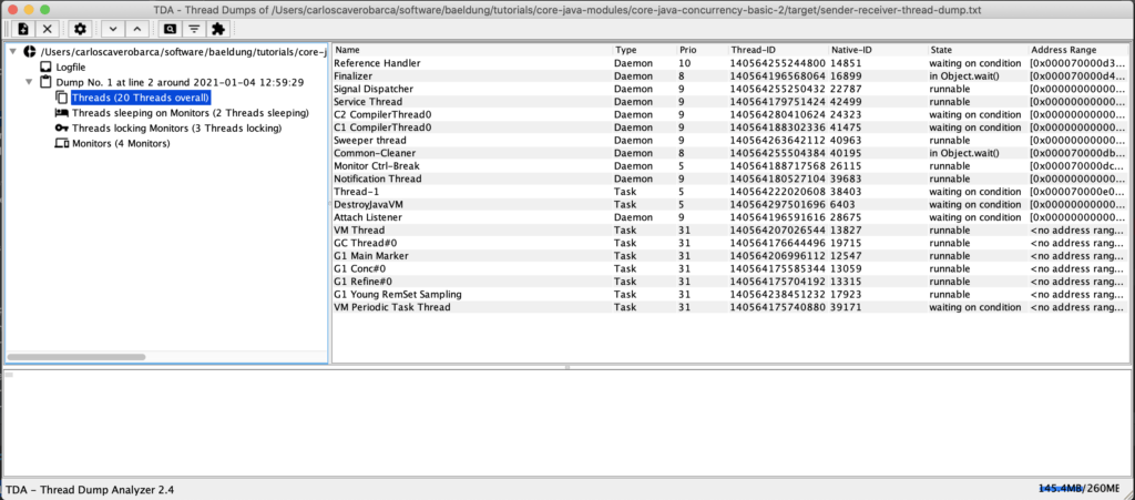 如何分析Java线程转储