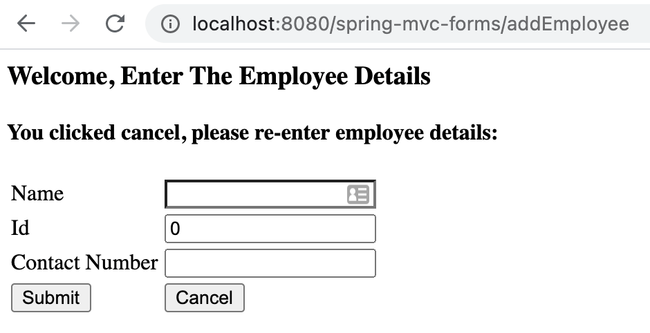 表单上的多个提交按钮