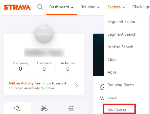 Strava 构建路线