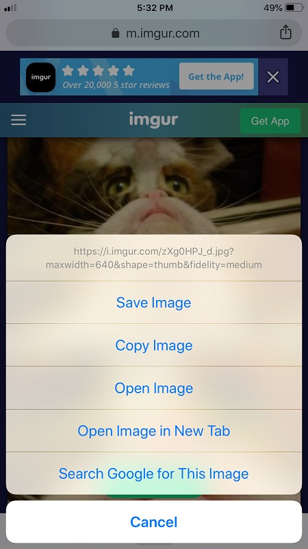 别人是在线使用您的图片