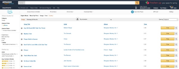 哪里可以下载免费的乡村音乐4