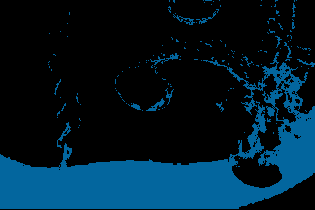 k表示影像分割后，有什么功能或方法可以显示影像簇吗？