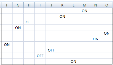 将阵列复制到多个范围