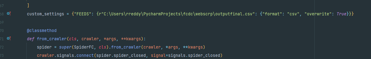 如何在scrapy中使用FEEDS/FEED EXPORTS汇出报废资料